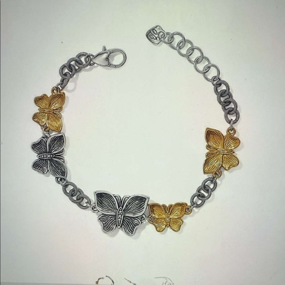 🦋🆕🦋Brighton Everbloom Flutter Bracelet 🦋🩷🎁🆕 NWT